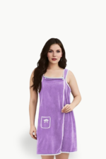 peignoir de plage éponge femme