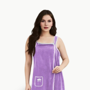 peignoir de plage éponge femme