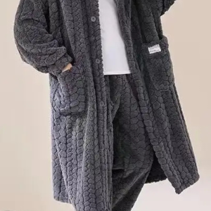 peignoir homme pilou pilou