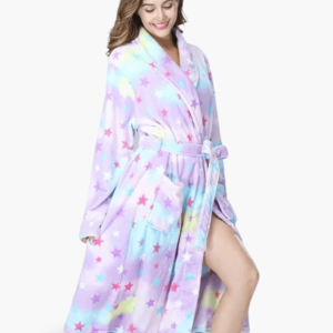 peignoir femme coton