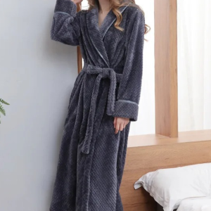 peignoir femme polaire