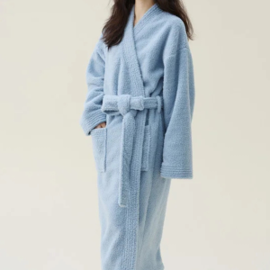 peignoir femme microfibre doux