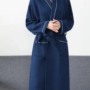 peignoir de bain en coton