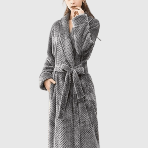 peignoir femme éponge épais