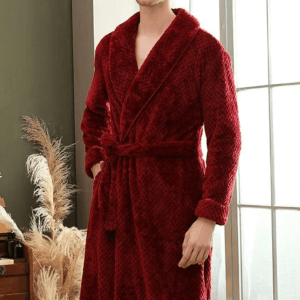 peignoir homme éponge