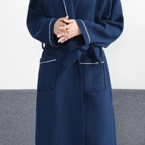 confort du peignoir coton