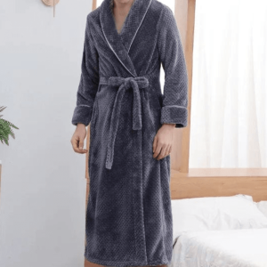 peignoir homme élégance