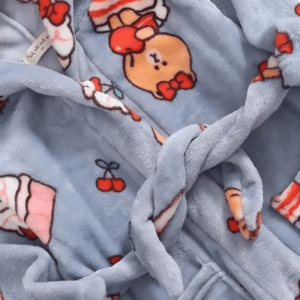 peignoir bain coloré