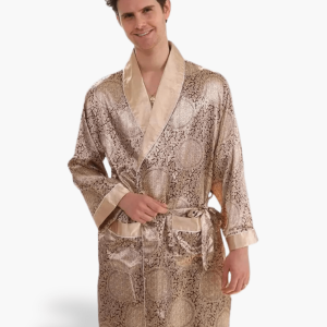peignoir homme en soie