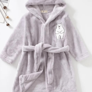 peignoir enfant coton