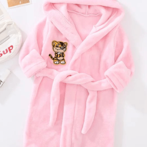 peignoir éponge pour fille