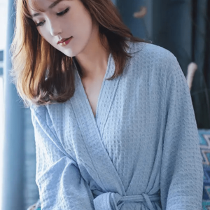 peignoir été coton