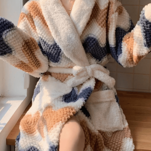 Peignoir Femme Pilou élégant