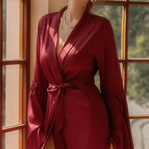 peignoir femme coton