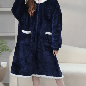 peignoir femme polaire