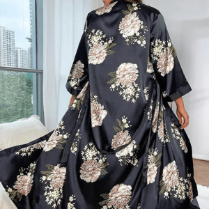 détente et style avec peignoir long