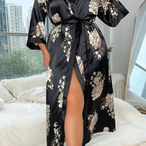 peignoir kimono élégant pour femme