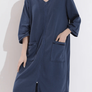 Peignoir Fermeture Éclair