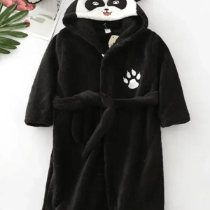 peignoir Fille avec motif panda