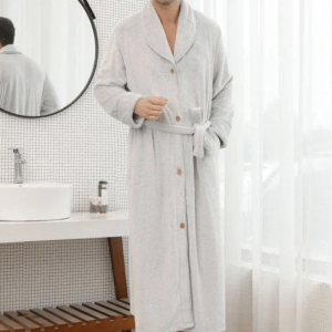 peignoir adulte confort