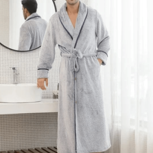peignoir homme luxe