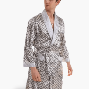 peignoir homme élégant