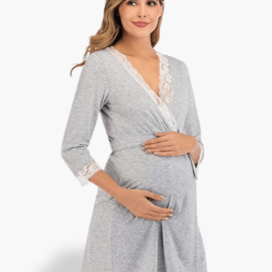 peignoir maternité confort
