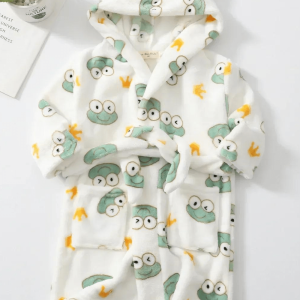 peignoir enfant douillet