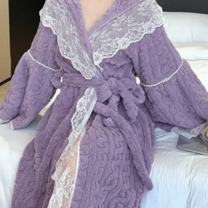 peignoir robe élégant