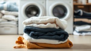 illustration pour laver son peignoir