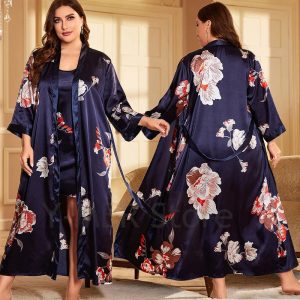 peignoir grandes tailles élégant