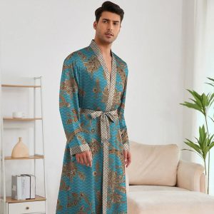 peignoir homme kimono