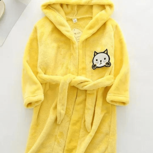 peignoir fille polaire